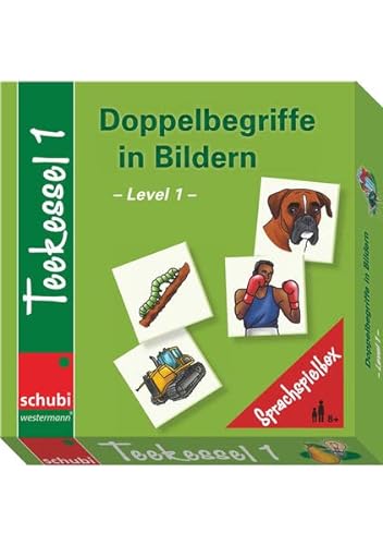 Teekessel 1 - Doppelbegriffe in Bildern - Level 1: Sprachspielbox (Sprachspielboxen) von SCHUBI Lernmedien